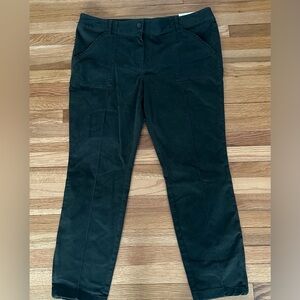 LOFT Size 16, Army GREEN, modern skinny ankle pants. NWT!